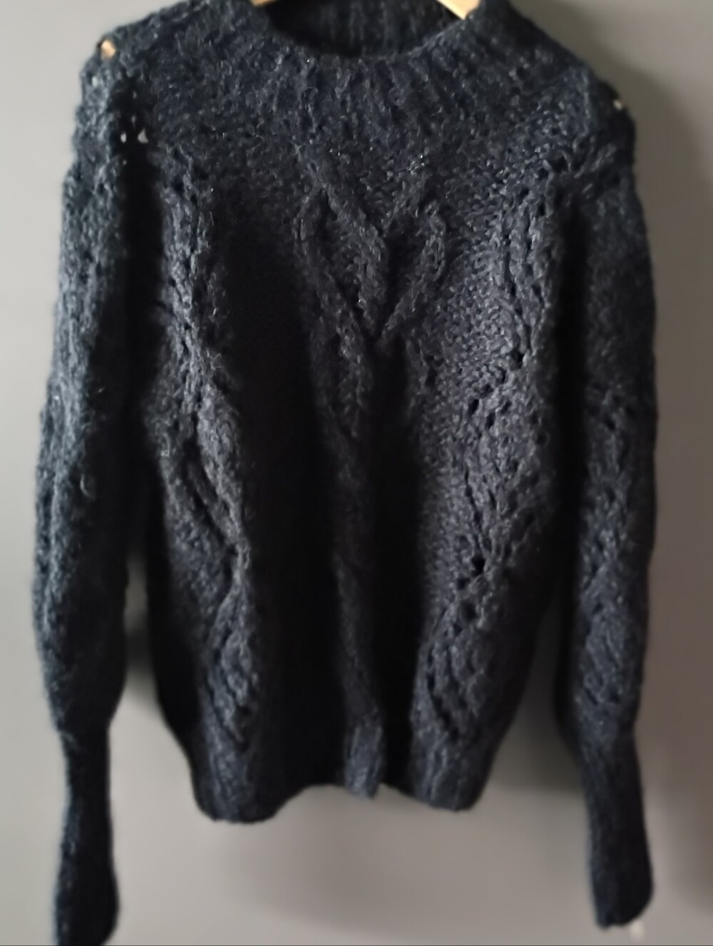 SONQO Ayni Cable Knit Alpaca Heart Sweater Quiet Luxury Rich Girl Aspen Vail